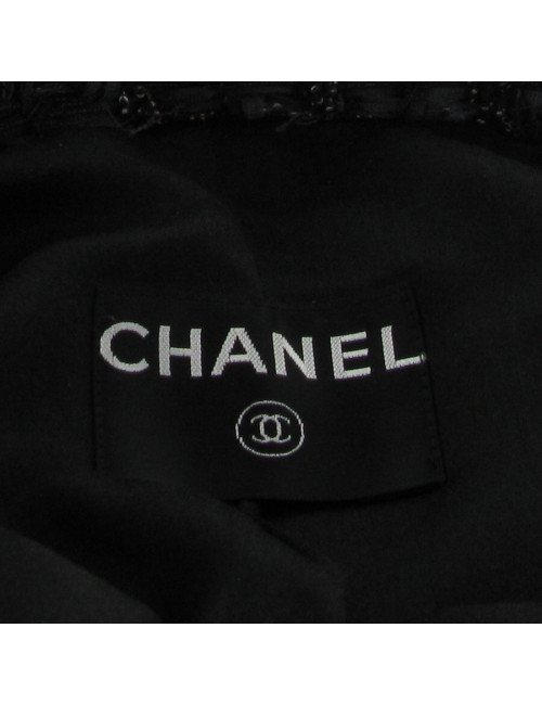 Caban en tweed gris T40 CHANEL