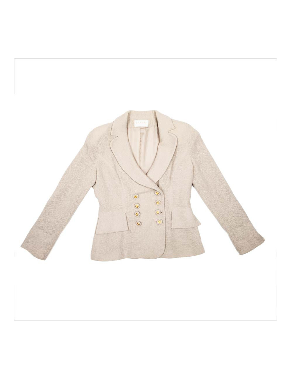 Veste CARVEN T40fr en laine beige