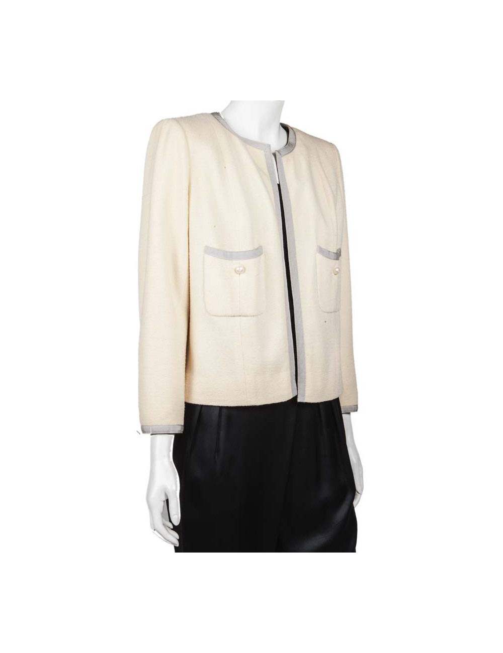 Veste CHANEL T 40 beige