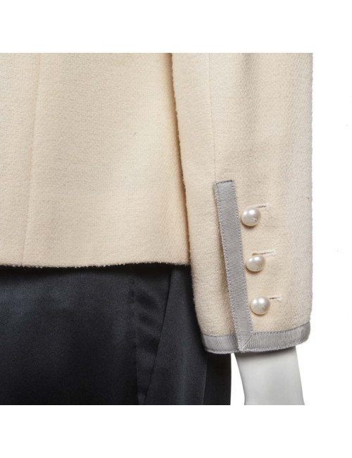 Veste CHANEL T 40 beige