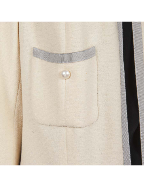 Veste CHANEL T 40 beige