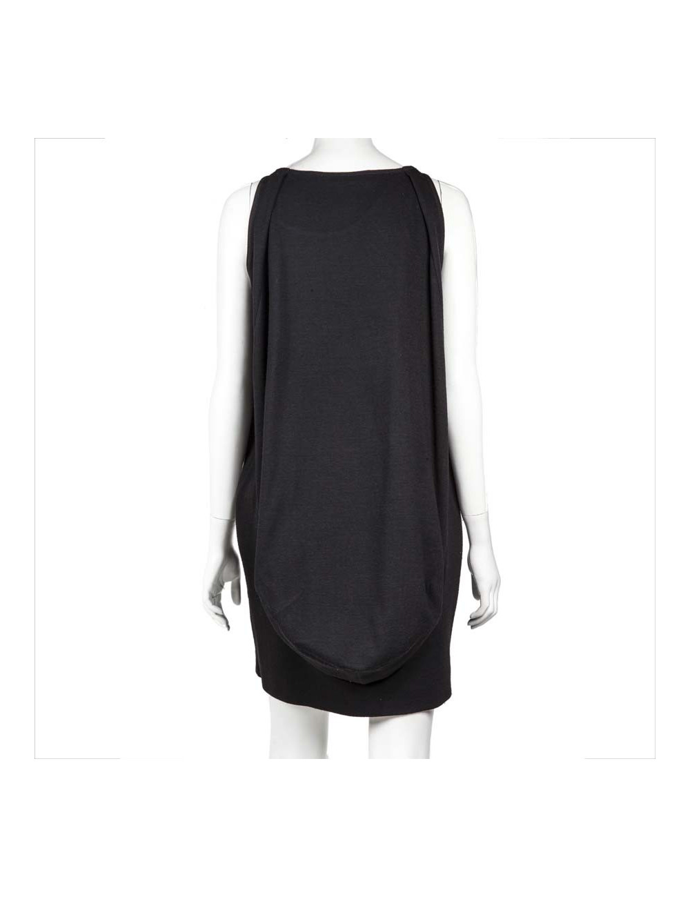 Robe YVES SAINT LAURENT t36fr en laine noire
