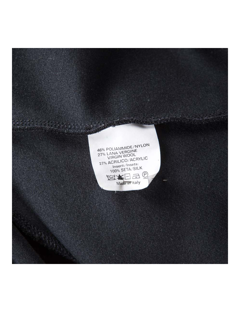 Robe YVES SAINT LAURENT t36fr en laine noire