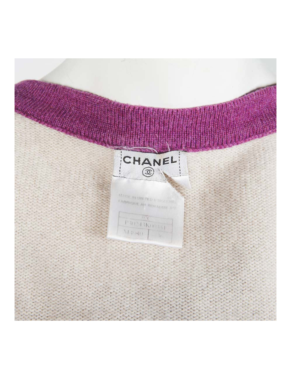 Cardigan CHANEL cachemire