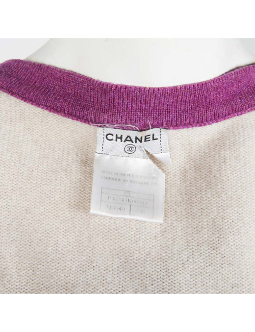 Cardigan CHANEL cachemire