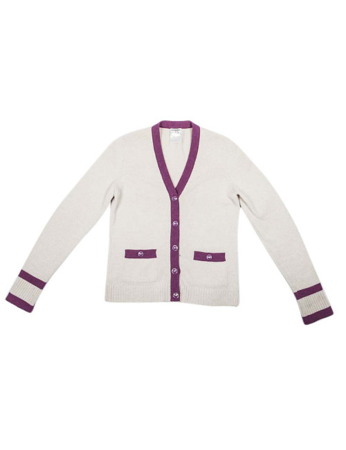 Cardigan CHANEL cachemire
