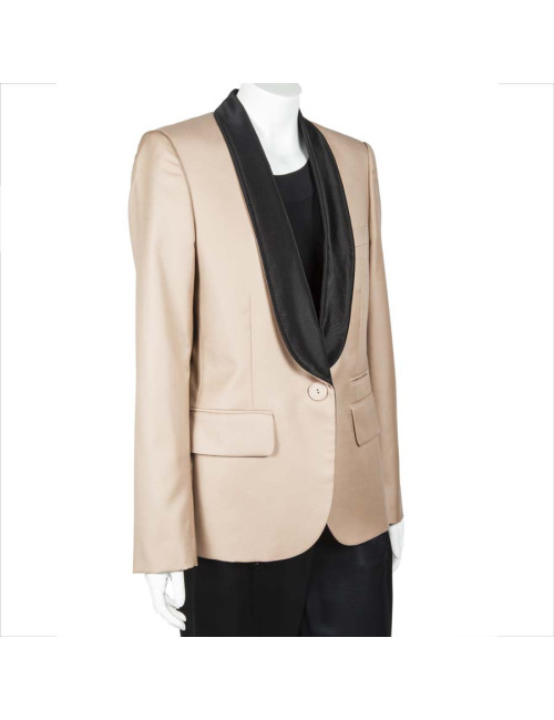 Veste STELLA MCCARTNEY laine beige T42IT