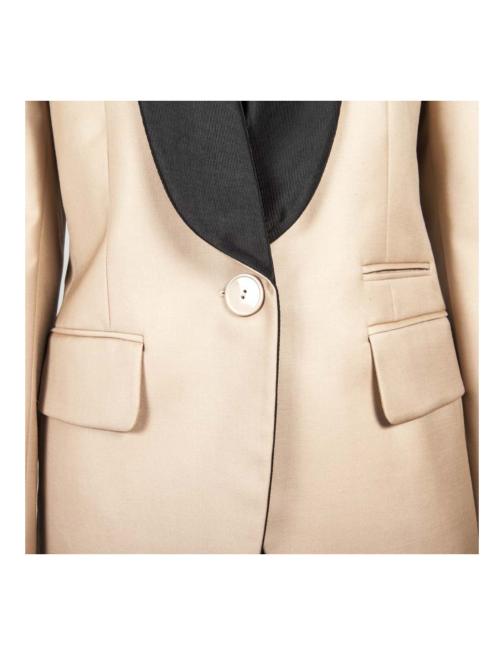 Veste STELLA MCCARTNEY laine beige T42IT