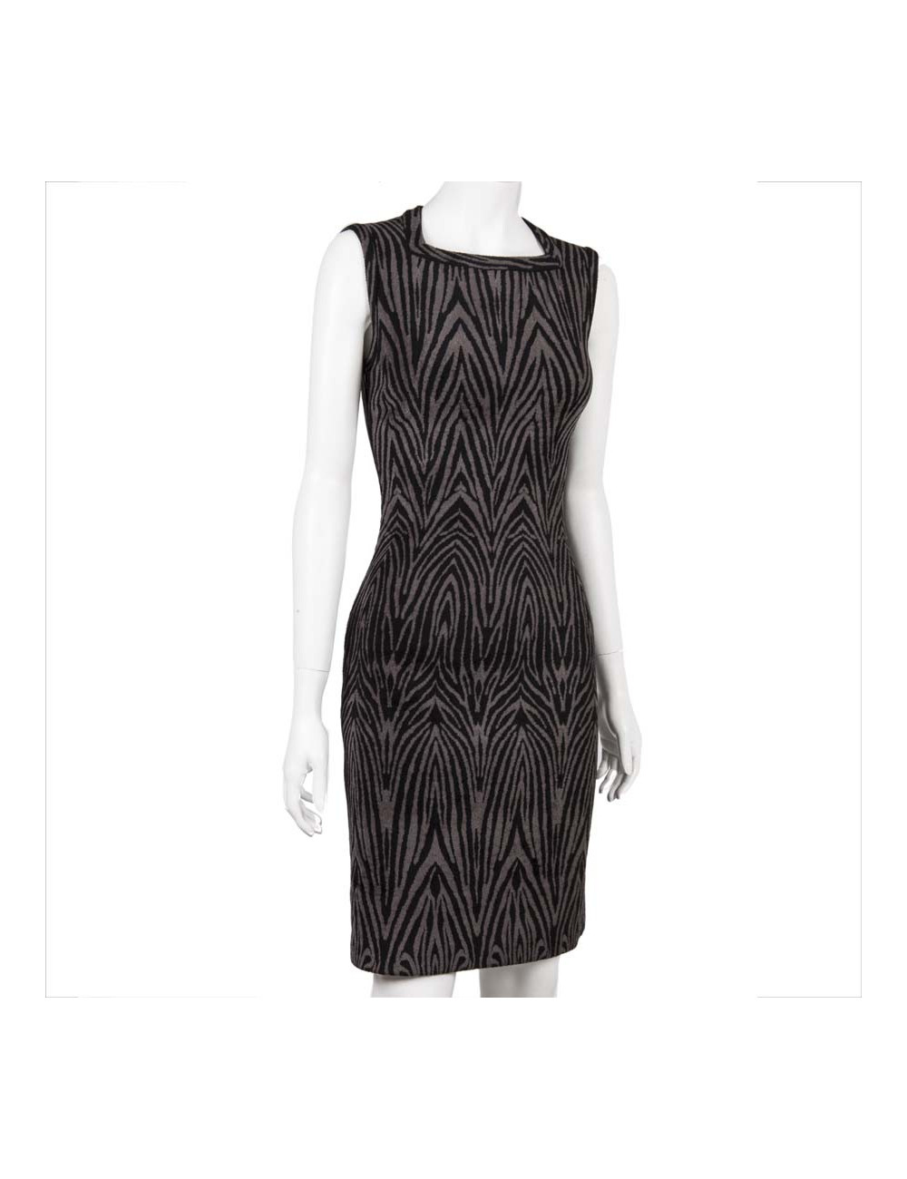 Ensemble robe et veste ALAIA T38 FR zébrée 