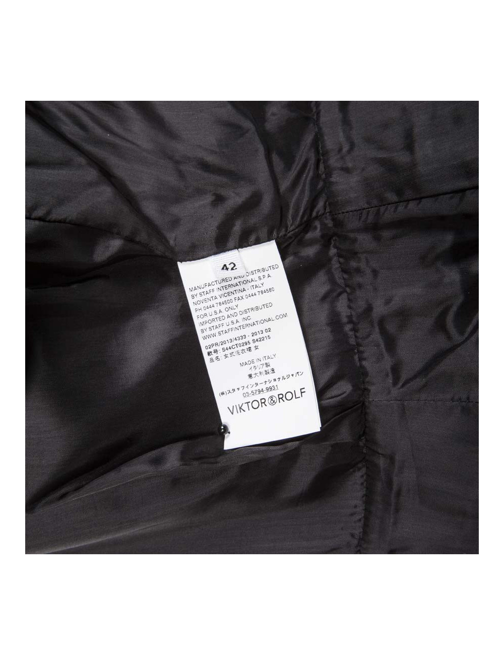 Robe VIKTOR & ROLF T 42 IT /38 FR