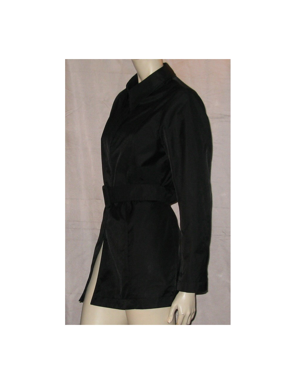 Veste imperméable noire T40 CHANEL