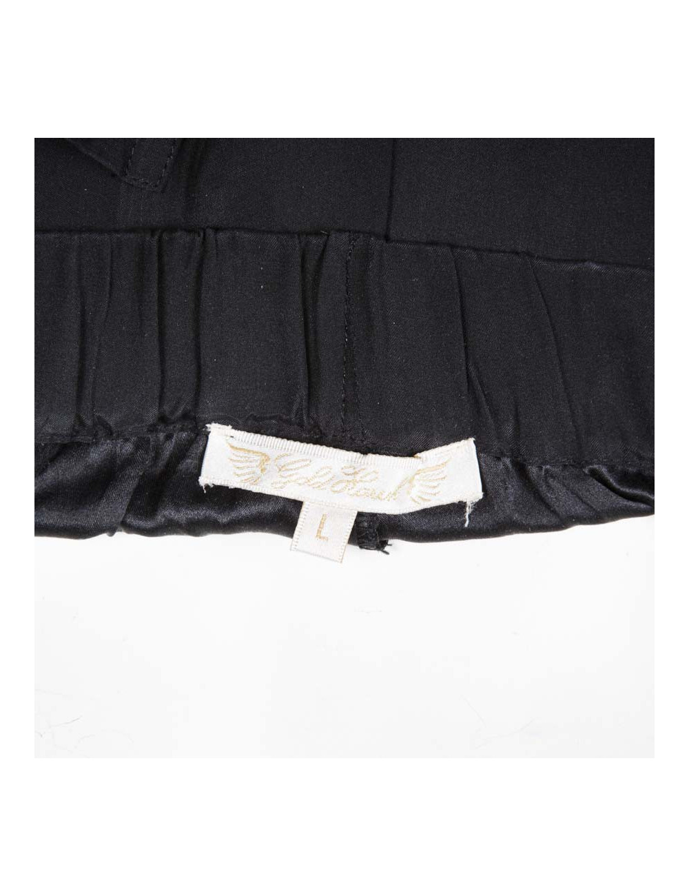 Pantalon GOLD HAWK t40fr en soie noir