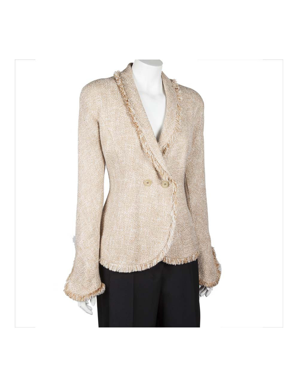 Veste CARVEN Tweed beige