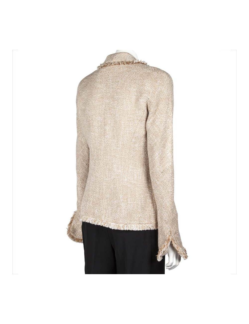 Veste CARVEN Tweed beige t38fr