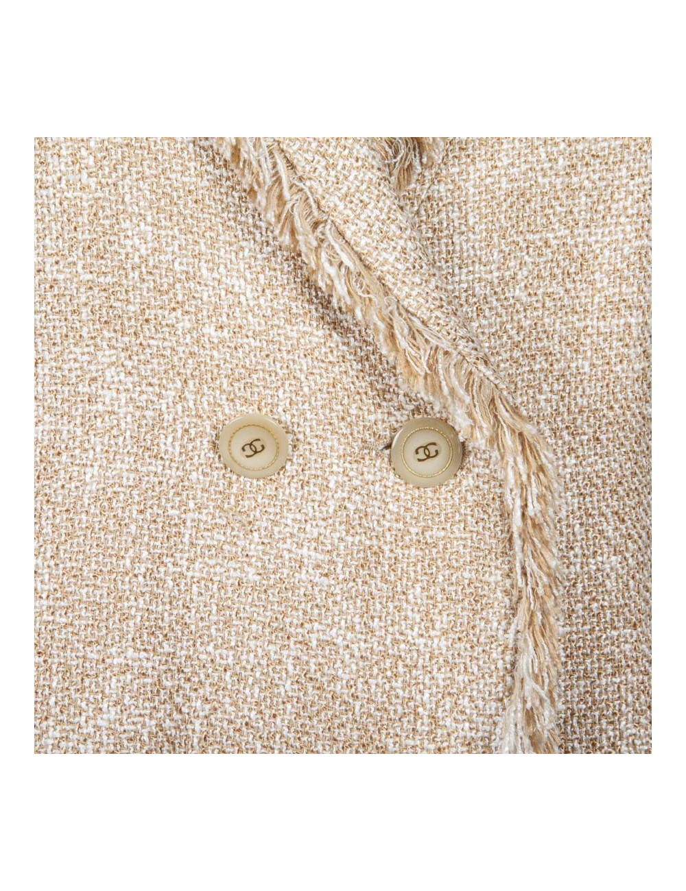 Veste CARVEN Tweed beige t38fr