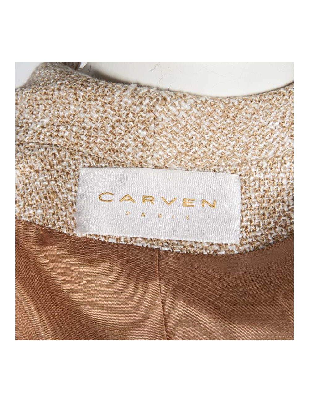 Veste CARVEN Tweed beige