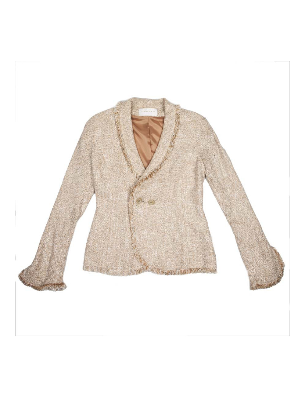Veste CARVEN Tweed beige t38fr