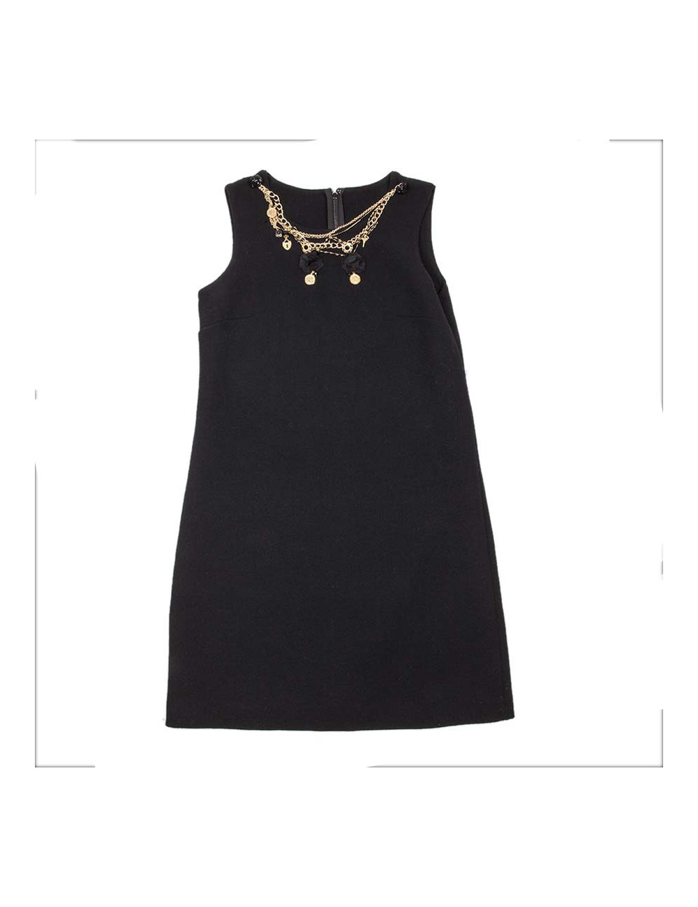 Robe DOLCE & GABBANA laine noire T42IT