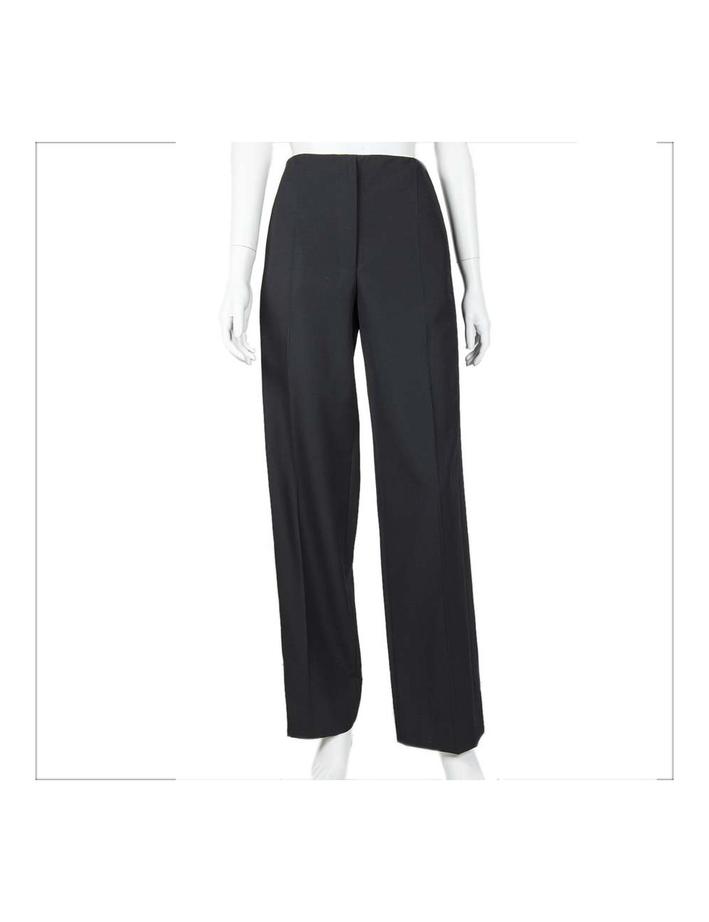 Pantalon YVES SAINT LAURENT T38fr noir 