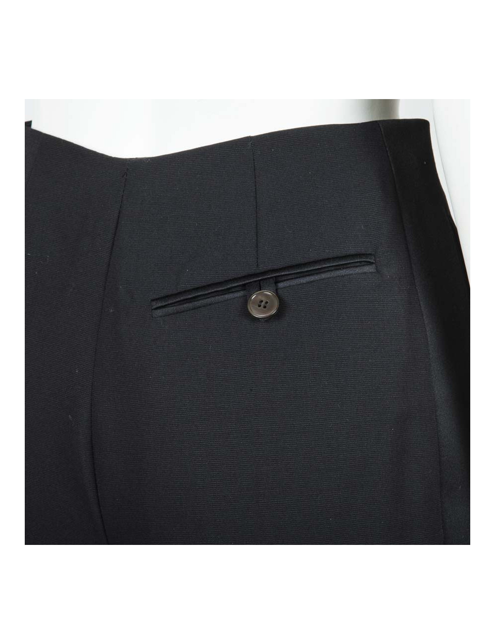 Pantalon YVES SAINT LAURENT T38fr noir 