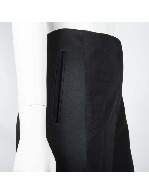 Pantalon YVES SAINT LAURENT T38 FR noir 