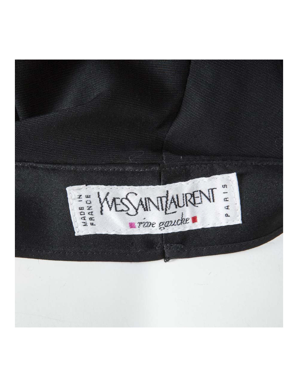 Pantalon YVES SAINT LAURENT T38 FR noir 