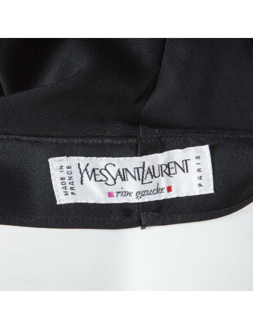Pantalon YVES SAINT LAURENT T38fr noir 