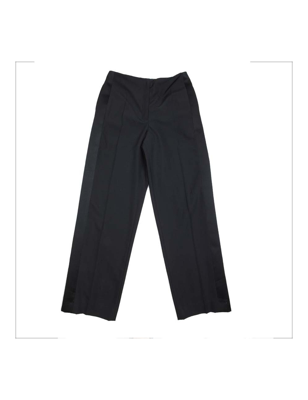 Pantalon YVES SAINT LAURENT T38 FR noir 