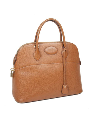 Sac bolide HERMES cuir grainé