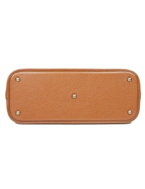 HERMES vintage 'Bolide' bag in cannelle grained leather