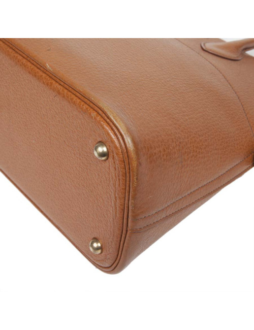 HERMES vintage 'Bolide' bag in cannelle grained leather