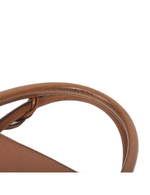 HERMES vintage 'Bolide' bag in cannelle grained leather