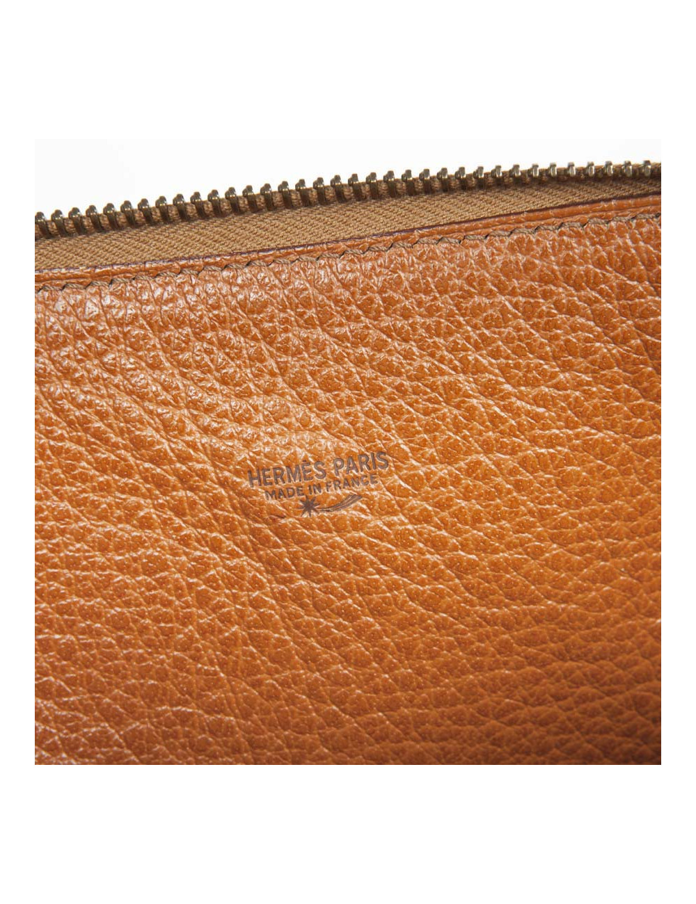 Sac bolide HERMES cuir grainé