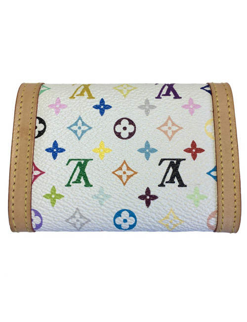 Porte-monnaie LOUIS VUITTON toile murakami