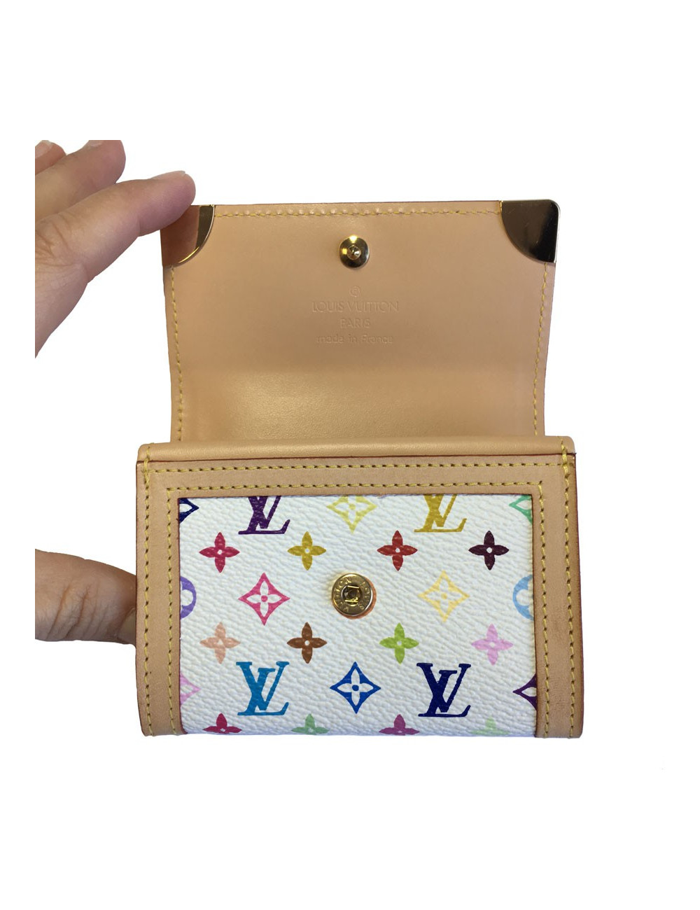 Porte-monnaie LOUIS VUITTON toile murakami