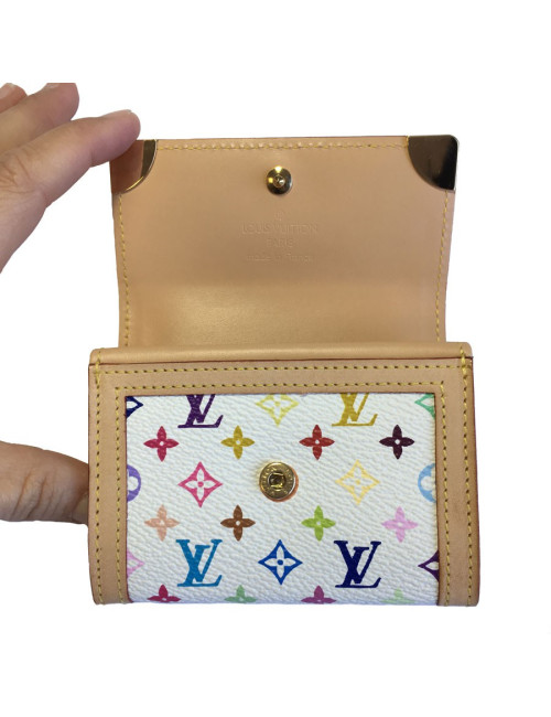 Porte-monnaie LOUIS VUITTON toile murakami