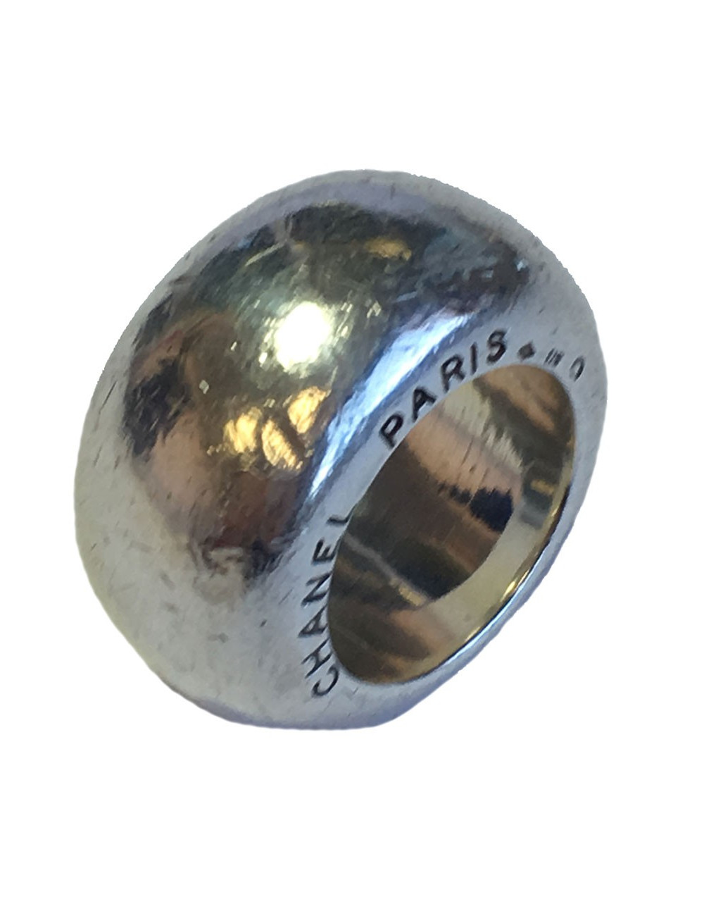 Bague CHANEL Taille 52,5 en argent massif
