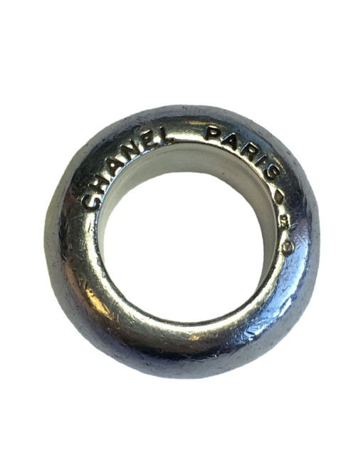 Bague CHANEL Taille 52,5 en argent massif