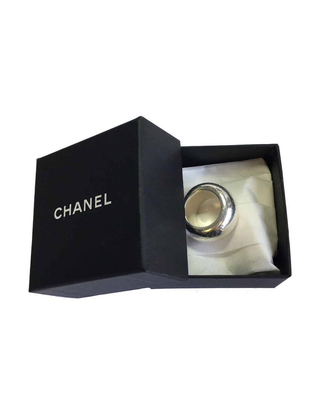 Bague CHANEL Taille 52,5 en argent massif