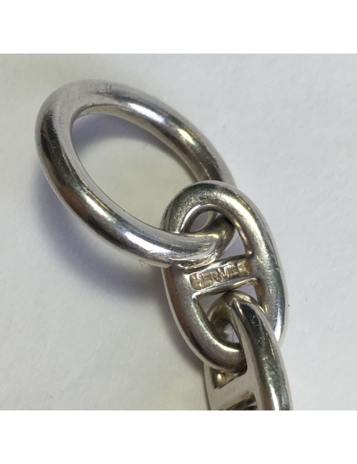 HERMES chaîne d'ancre chain necklace in sterling silver