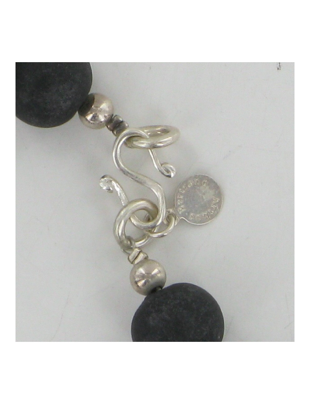 Collier boules noires mat ARTHUS BERTRAND