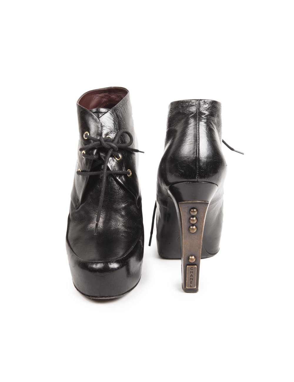 LOW BOOTS CHANEL T 37 FR