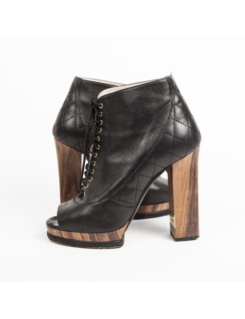 Low boots CHANEL T 37 