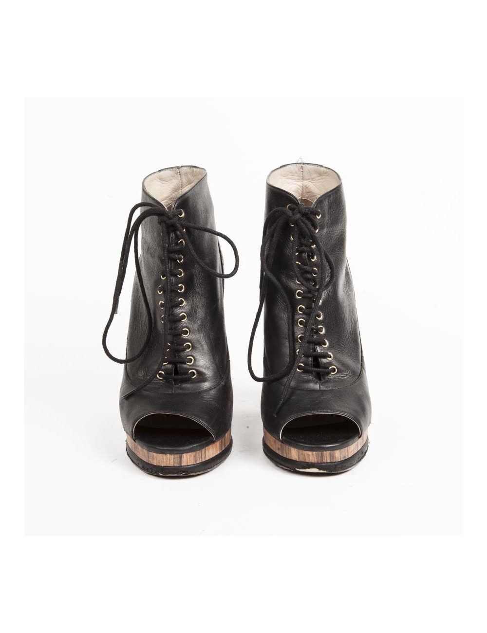 Low boots CHANEL T 37 