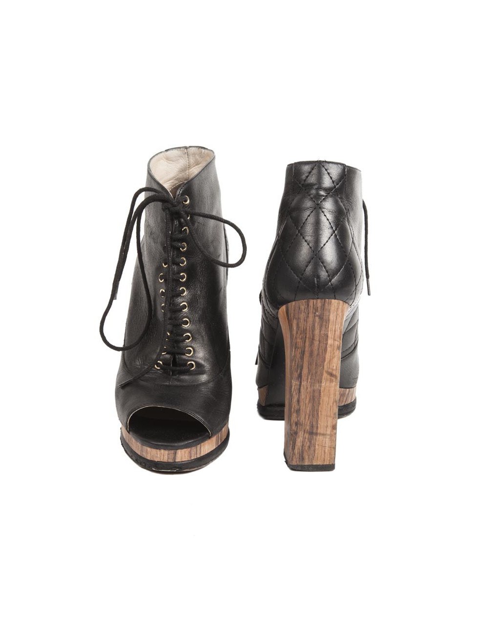 Low boots CHANEL T 37 