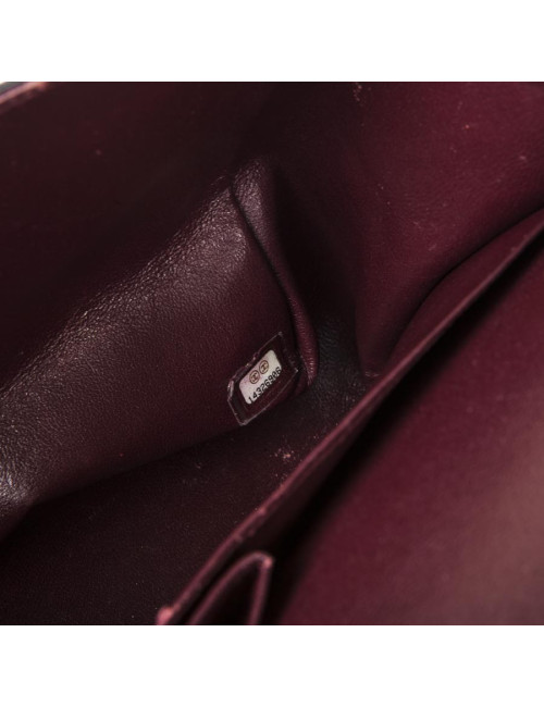 Sac Jumbo CHANEL en cuir lisse noir doré