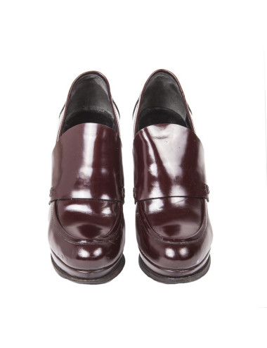 Bordeaux varnish BALENCIAGA T 40 EN leather pumps 2