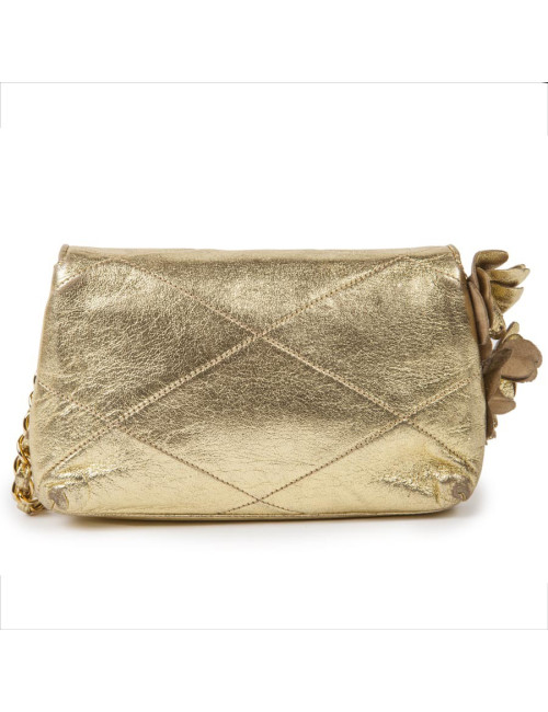 Petit sac doré CHANEL 