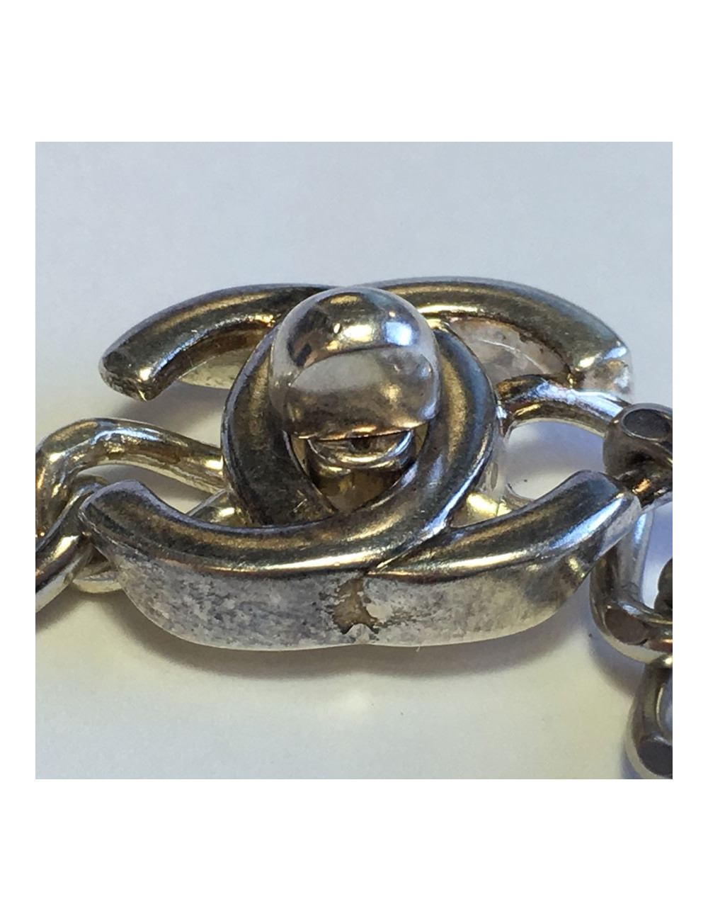 CHANEL necklace in silver