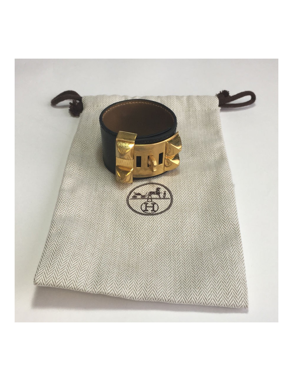 Manchette HERMES médor 